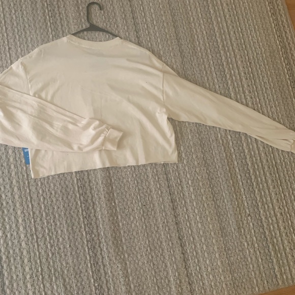 AC DC Cropped Sweatshirt - Picture 6 of 7